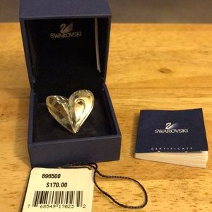 Authentic NWT Swarovski ring size 8